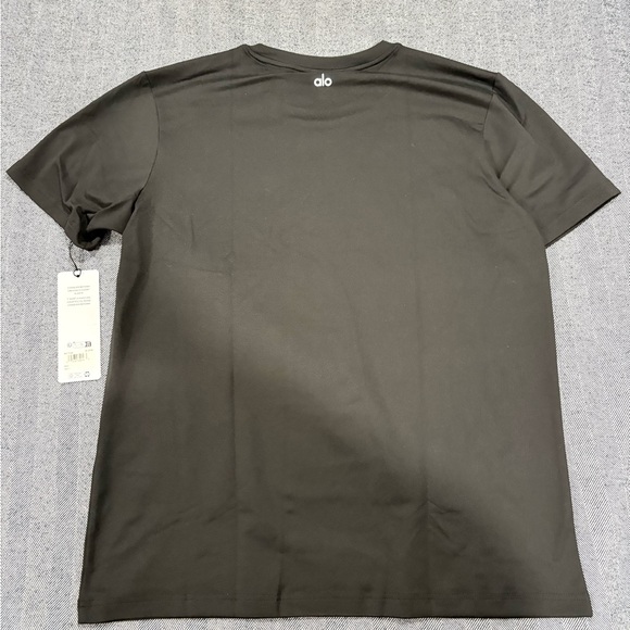 alo men’s conquer reform crewneck short sleeve | size L - Picture 3 of 6